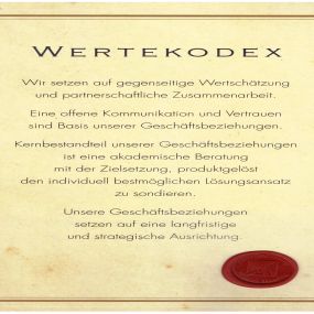 Wertekodex - Außenansicht - AXA Versicherung Thomas Thiering in Lingen