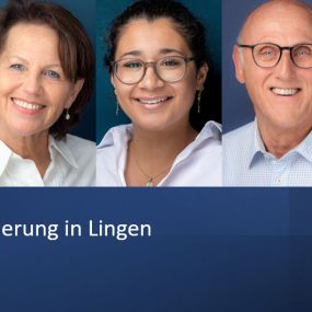 Teamfoto - Außenansicht - AXA Versicherung Thomas Thiering in Lingen