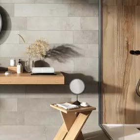 Mehr als nur Fliesen – ein Ausdruck von Stil Keramikplatten mit verschiedenen Motiven verwandeln Ihr Badezimmer in eine persönliche Wohlfühloase.