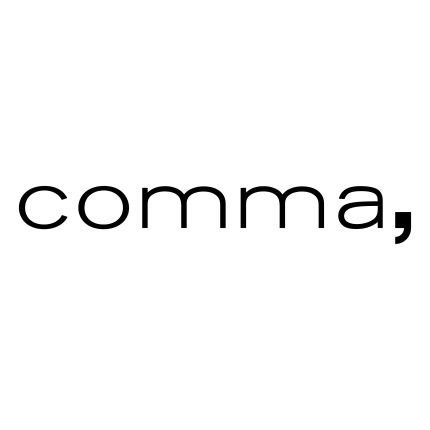 Logotyp från comma Store
