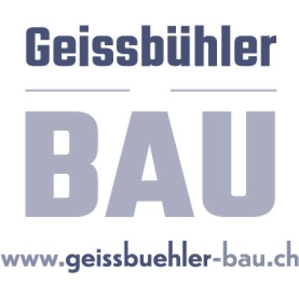 Logo fra Geissbühler Bau GmbH