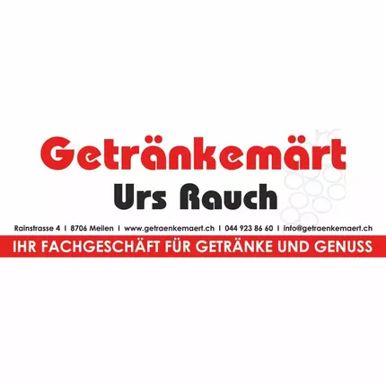 Logo von Getränkemärt Urs Rauch AG