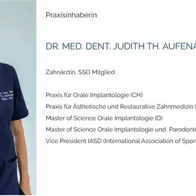 Bild von Dr. med. dent. Aufenanger Judith