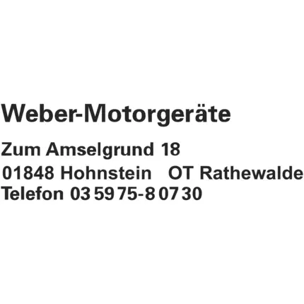 Logótipo de Weber-Motorgeräte