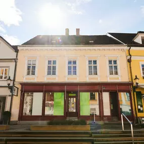 Hansaton Hörkompetenz-Zentrum Hauptplatz 8, Melk Frontansicht