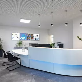 AXA Versicherung Florian Bart in Amberg Eingangsbereich