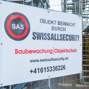 Sicherheit auf der Baustelle ist oberste Priorität. Swissallsecurity sorgt bei Bausstellenbewachung für reibungslosen Ablauf.