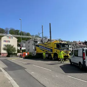 Sicherheit auf der Baustelle ist oberste Priorität. Swissallsecurity sorgt bei Bausstellenbewachung für reibungslosen Ablauf.