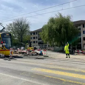 Sicherheit auf der Baustelle ist oberste Priorität. Swissallsecurity sorgt bei Bausstellenbewachung für reibungslosen Ablauf.