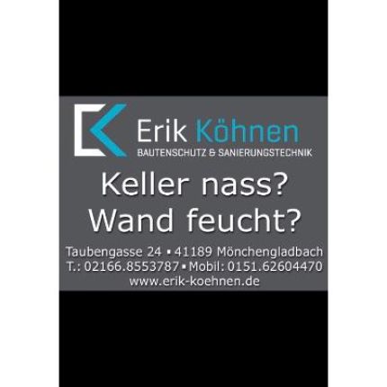 Logotipo de Erik Köhnen Bautenschutz & Sanierungstechnik