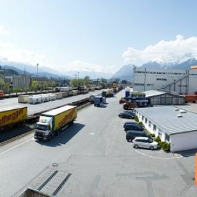 Container Terminal in Hall in Tirol