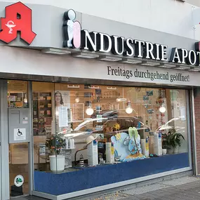 Aussenansicht der Industrie-Apotheke