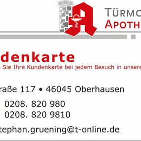 Aussenansicht der Türmchen-Apotheke