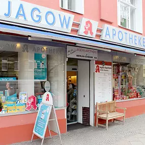 Aussenansicht der Jagow Apotheke