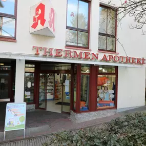 Aussenansicht der Thermen-Apotheke