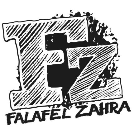 Logo fra Falafel Zahra
