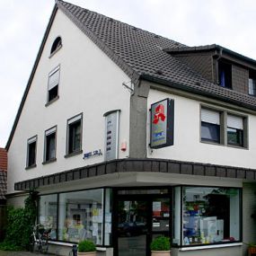 Aussenansicht der Brücken-Apotheke