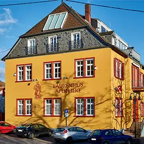 Aussenansicht der Laurentius-Apotheke