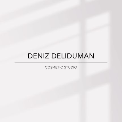 Logo da Deniz Deliduman Cosmetic Studio