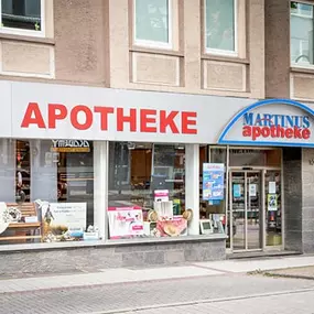 Aussenansicht der Martinus-Apotheke