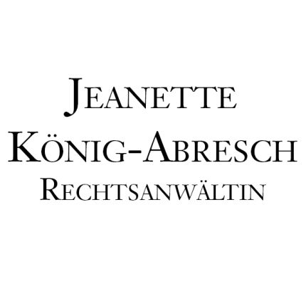 Logo van Jeanette König-Abresch Rechtsanwältin