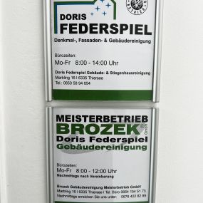 BROZEK GEBÄUDEREINIGUNG Meisterbetrieb GmbH FEDERSPIEL DORIS