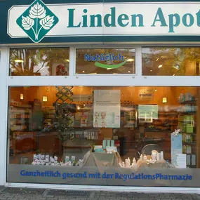 Aussenansicht der Linden-Apotheke