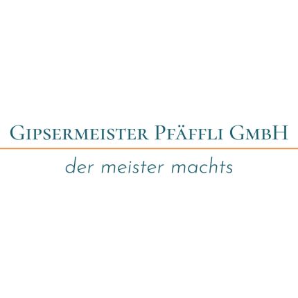 Logo von Gipsermeister Pfäffli GmbH