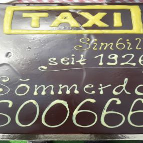 Bild von Taxi und Bus Simbill