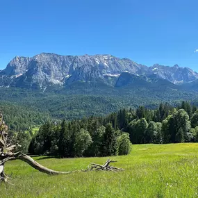 Panoramablick von der Elmauer Alm