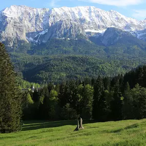 Panoramablick von der Elmauer Alm