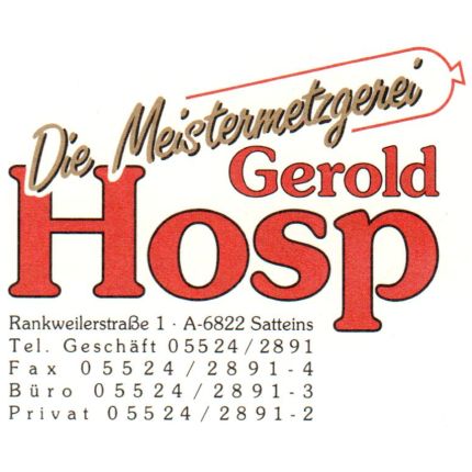 Logo von Die Meistermetzgerei Gerold Hosp