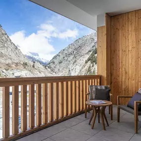 Gotthard Loft balcony