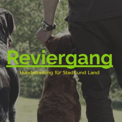 Logo od Reviergang Hundetraining für Stadt & Land