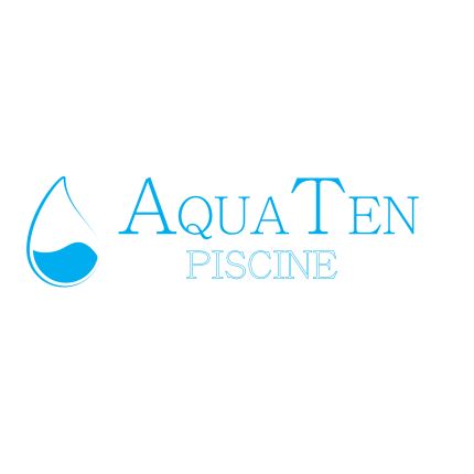 Logotipo de AquaTen - manutenzione piscine e giardini in Ticino