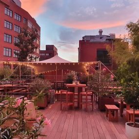 Seifenfabrik Düsseldorf Terrasse