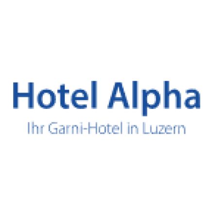 Logótipo de Hotel Alpha, Garni