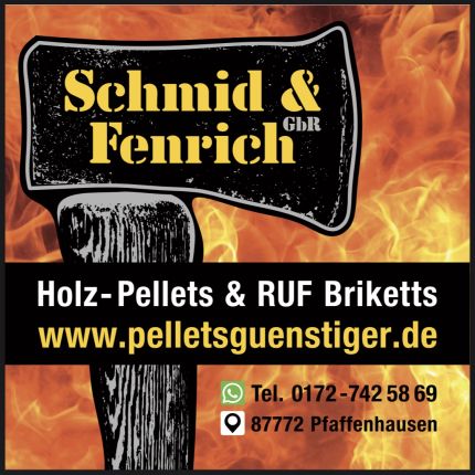 Logo de Pelletsguenstiger.de | Schmid & Fenrich GbR | Holzpellets und Briketts