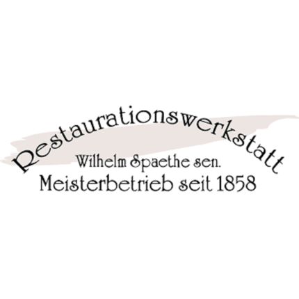Logotyp från Restaurationswerkstatt Wilhelm Spaethe sen.