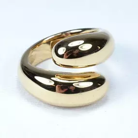 Breiter Ring in 750/000 Gelbgold
