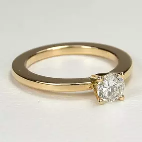 Roségold Verlobungsring mit Brillant