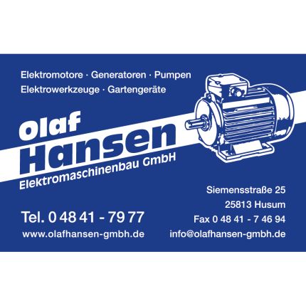 Logo fra Olaf Hansen Elektromaschinenbau GmbH