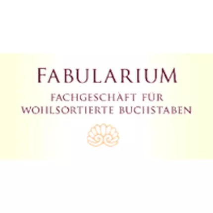 Logo da Fabularium Fachgeschäft für wohlsortierte Buchstaben