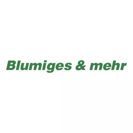 Logotyp från Blumiges & mehr