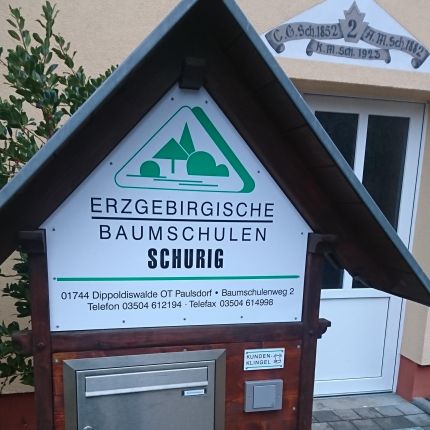Logo de Erzgebirgische Baumschulen Schurig