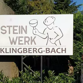 Bild von Stein Werk Klingberg-Bach