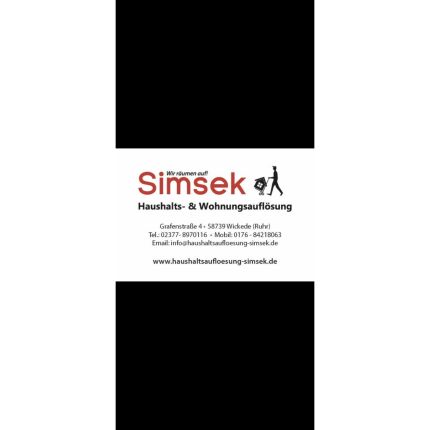 Logotipo de Simsek Haushaltsauflösung & Entrümpelung