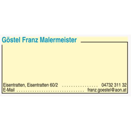 Logo od Göstel Franz Malermeister