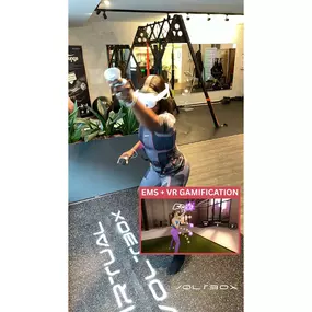 Bild von VOLTBOX | EMS Training, Rückentraining im Liegen, VR EMS-Cardiotraining Mainz
