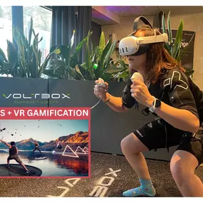 Bild von VOLTBOX | EMS Training, Rückentraining im Liegen, VR EMS-Cardiotraining Mainz